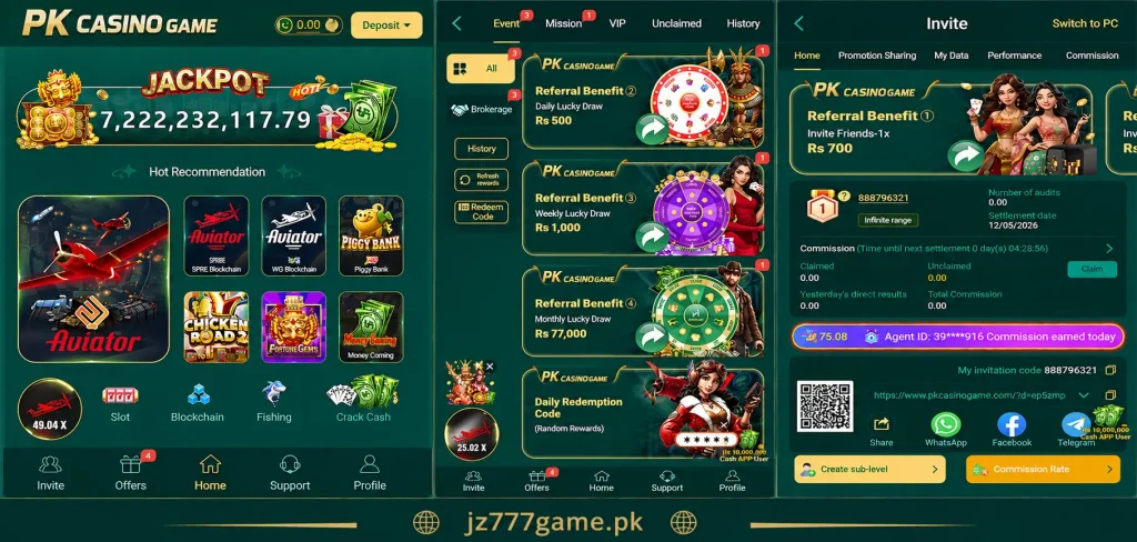 PK casino Game